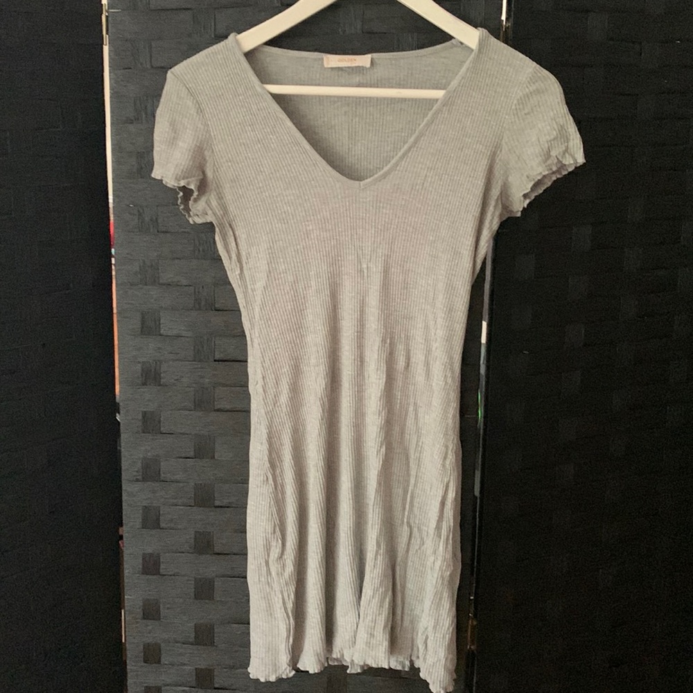 💖FREE WITH PURCHASE! Stretchy Grey T-shirt Dress